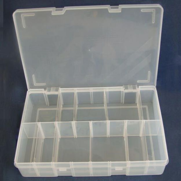 Picture of (1009) ASSORTED CLEAR BOX 9"x4"